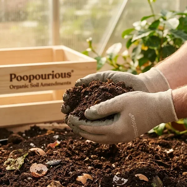 Premium organic fertilizer for home gardens